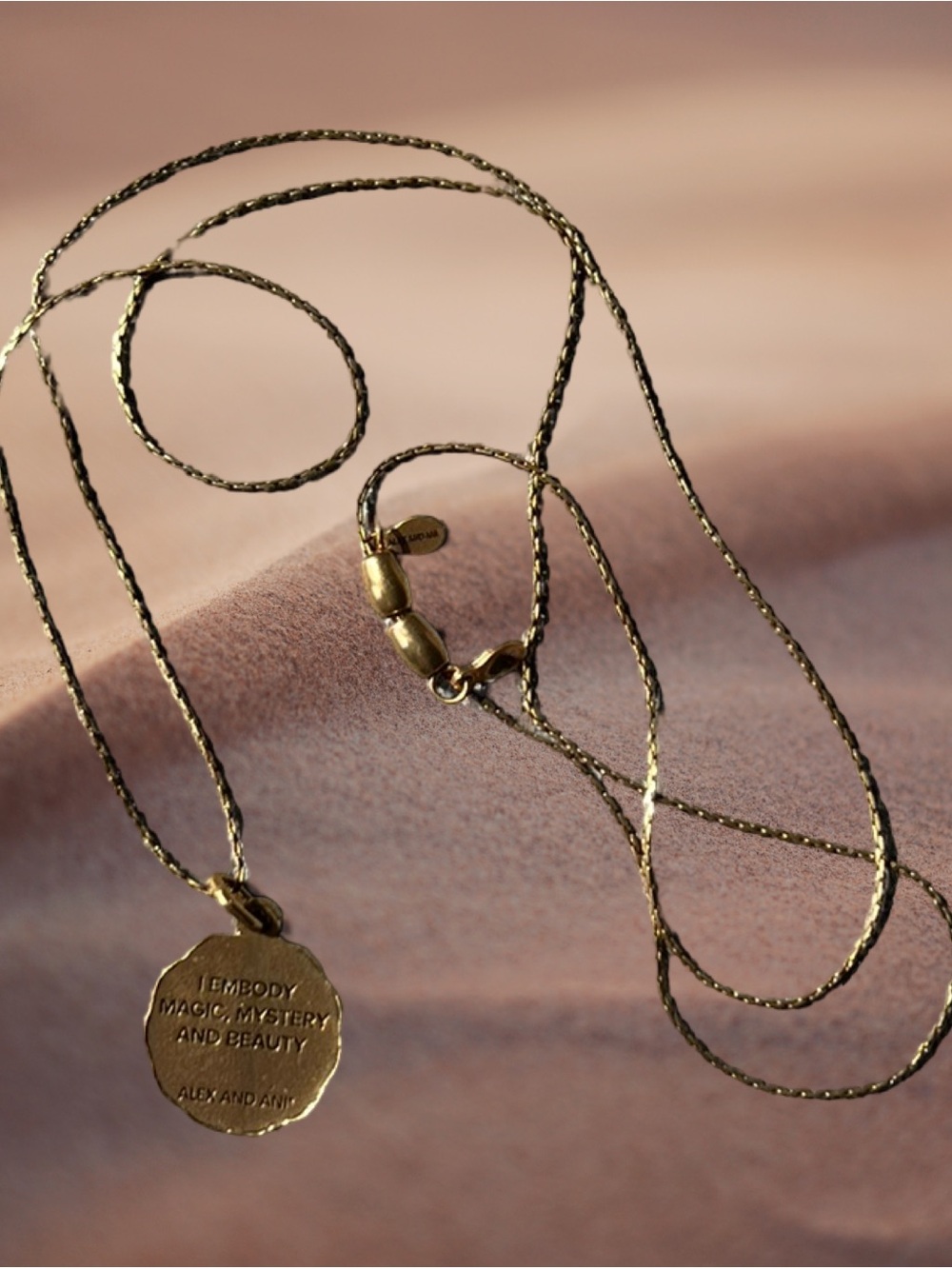 Alex and Ani Gold-tone Mermaid Charm Pull Chain - Picture 5 of 7